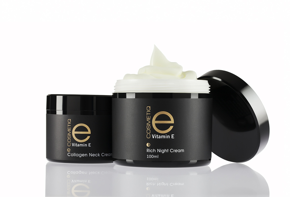 Cosmetiq e has a full range of daily skincare products which are rich in vitamin E and other anti-aging ingredients.