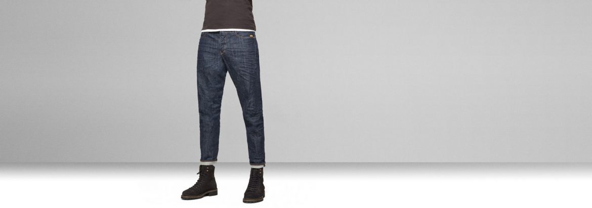 A NEW G-STAR ORIGINAL: THE SCUTAR 3D TAPERED JEANS FOR MEN
