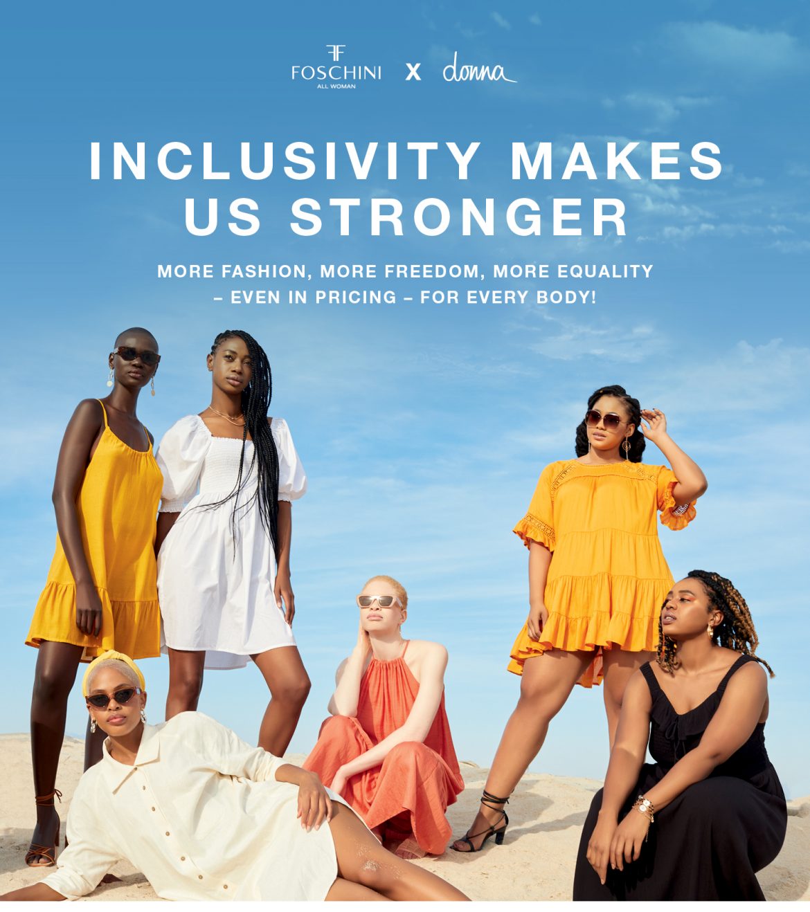 More Inclusive Fashion for Every Body and Everybody. Foschini x Donna