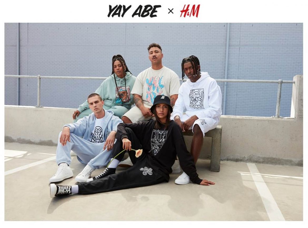 H&M SOUTH AFRICA COLLABORATES WITH ILLUSTRATOR, YAY ABE